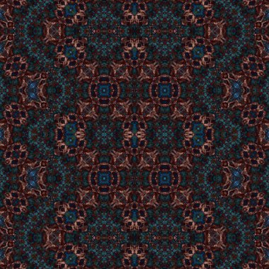 Kusursuz kare desenli. Soyut, dikişsiz doku. Yaratıcı bir geçmiş. kaleydoskop