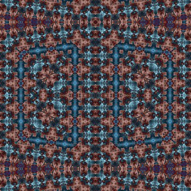 Kusursuz kare desenli. Soyut, dikişsiz doku. Yaratıcı bir geçmiş. kaleydoskop