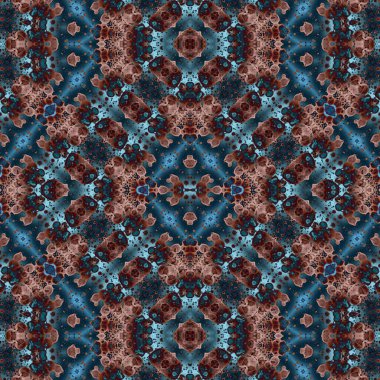 Kusursuz kare desenli. Soyut, dikişsiz doku. Yaratıcı bir geçmiş. kaleydoskop