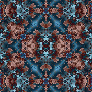 Kusursuz kare desenli. Soyut, dikişsiz doku. Yaratıcı bir geçmiş. kaleydoskop