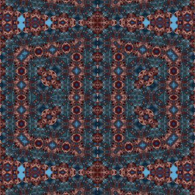 Kusursuz kare desenli. Soyut, dikişsiz doku. Yaratıcı bir geçmiş. kaleydoskop