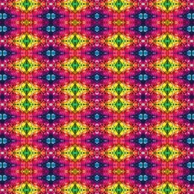 Kusursuz etnik düzen. Kusursuz bir geçmişi var. Soyut doku. Retro arkaplan