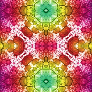 Kusursuz kare desenli. Soyut, dikişsiz doku. Yaratıcı bir geçmiş. kaleydoskop