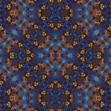 Kusursuz kare desenli. Soyut, dikişsiz doku. Yaratıcı bir geçmiş. kaleydoskop