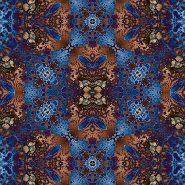 Kusursuz kare desenli. Soyut, dikişsiz doku. Yaratıcı bir geçmiş. kaleydoskop