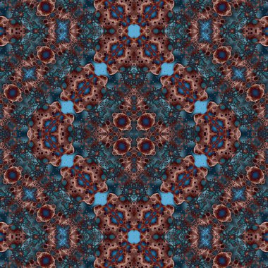 Kusursuz kare desenli. Soyut, dikişsiz doku. Yaratıcı bir geçmiş. kaleydoskop