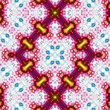 Kusursuz kare desenli. Soyut, dikişsiz doku. Yaratıcı bir geçmiş. kaleydoskop