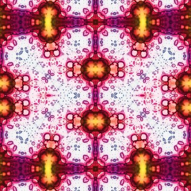 Kusursuz kare desenli. Soyut, dikişsiz doku. Yaratıcı bir geçmiş. kaleydoskop