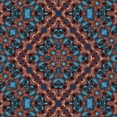 Kusursuz kare desenli. Soyut, dikişsiz doku. Yaratıcı bir geçmiş. kaleydoskop