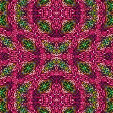 Kusursuz kare desenli. Soyut, dikişsiz doku. Yaratıcı bir geçmiş. kaleydoskop