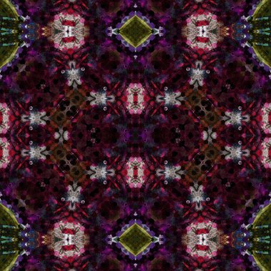 Kusursuz kare desenli. Soyut, dikişsiz doku. Yaratıcı bir geçmiş. kaleydoskop