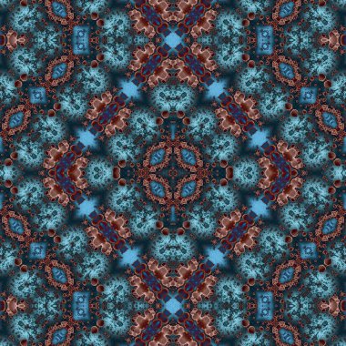 Kusursuz kare desenli. Soyut, dikişsiz doku. Yaratıcı bir geçmiş. kaleydoskop