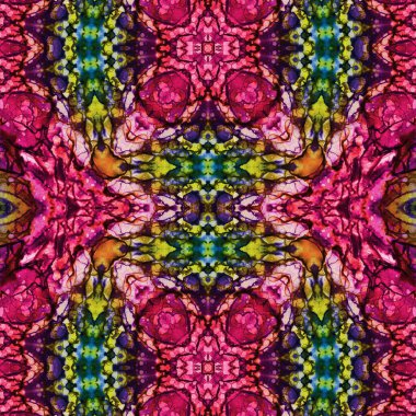 Kusursuz kare desenli. Soyut, dikişsiz doku. Yaratıcı bir geçmiş. kaleydoskop