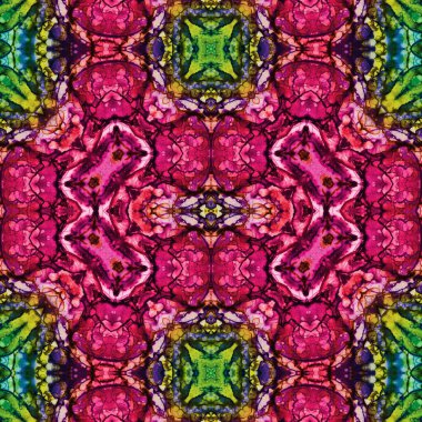 Kusursuz kare desenli. Soyut, dikişsiz doku. Yaratıcı bir geçmiş. kaleydoskop