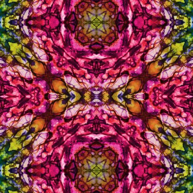 Kusursuz kare desenli. Soyut, dikişsiz doku. Yaratıcı bir geçmiş. kaleydoskop