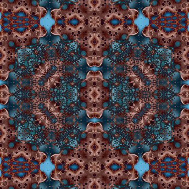 Kusursuz kare desenli. Soyut, dikişsiz doku. Yaratıcı bir geçmiş. kaleydoskop