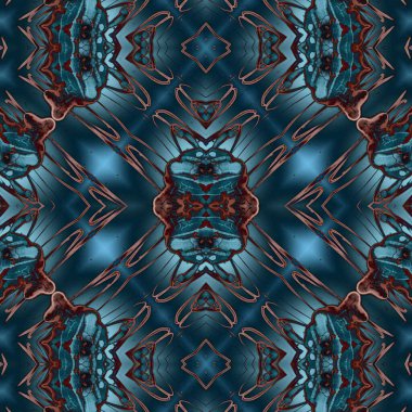 Kusursuz kare desenli. Soyut, dikişsiz doku. Yaratıcı bir geçmiş. kaleydoskop