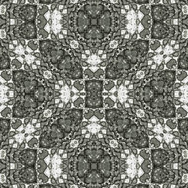 Kusursuz kare desenli. Soyut, dikişsiz doku. Yaratıcı bir geçmiş. kaleydoskop