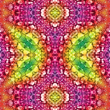 Kusursuz kare desenli. Soyut, dikişsiz doku. Yaratıcı bir geçmiş. kaleydoskop