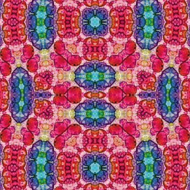 Kusursuz kare desenli. Soyut, dikişsiz doku. Yaratıcı bir geçmiş. kaleydoskop