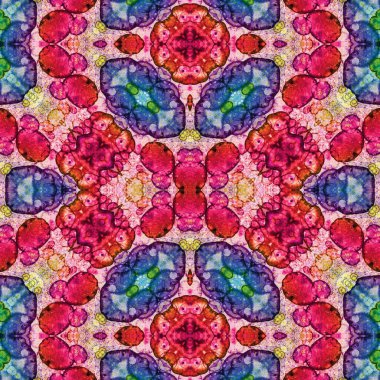 Kusursuz kare desenli. Soyut, dikişsiz doku. Yaratıcı bir geçmiş. kaleydoskop