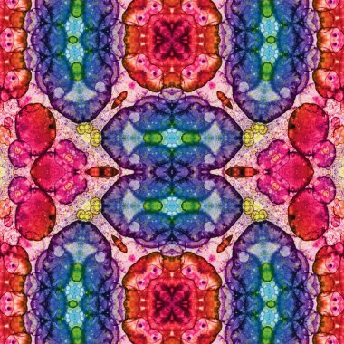 Kusursuz kare desenli. Soyut, dikişsiz doku. Yaratıcı bir geçmiş. kaleydoskop