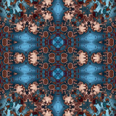 Kusursuz desen. Kusursuz bir geçmişi var. Yaratıcı soyut doku. Etnik desen