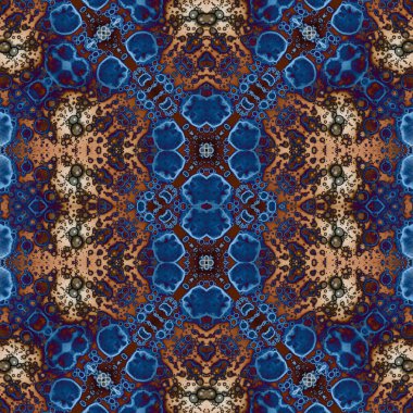 Kusursuz desen. Kusursuz bir geçmişi var. Yaratıcı soyut doku. Etnik desen