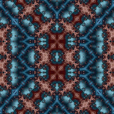 Seamless pattern. Seamless background. Creative abstract texture. Ethnic pattern