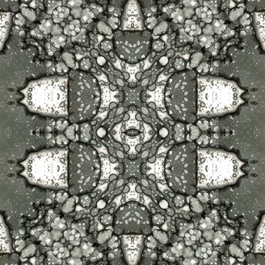 Kusursuz desen. Kusursuz bir geçmişi var. Yaratıcı soyut doku. Etnik desen