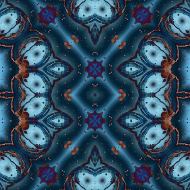 Kusursuz desen. Kusursuz bir geçmişi var. Yaratıcı soyut doku. Etnik desen