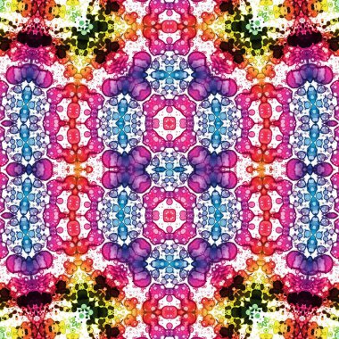 Kusursuz desen. Kusursuz bir geçmişi var. Yaratıcı soyut doku. Etnik desen