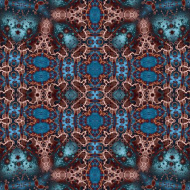 Kusursuz desen. Kusursuz bir geçmişi var. Yaratıcı soyut doku. Etnik desen