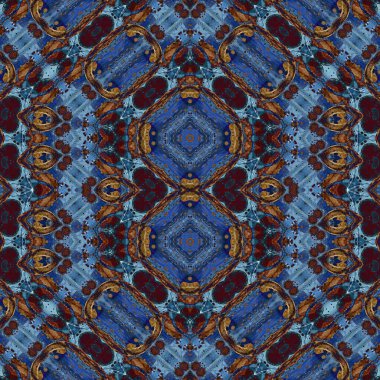 Kusursuz desen. Kusursuz bir geçmişi var. Yaratıcı soyut doku. Etnik desen