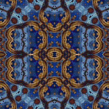 Kusursuz desen. Kusursuz bir geçmişi var. Yaratıcı soyut doku. Etnik desen