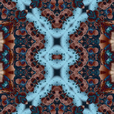 Kusursuz desen. Kusursuz bir geçmişi var. Yaratıcı soyut doku. Etnik desen