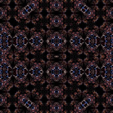 Kusursuz desen. Kusursuz bir geçmişi var. Yaratıcı soyut doku. Etnik desen