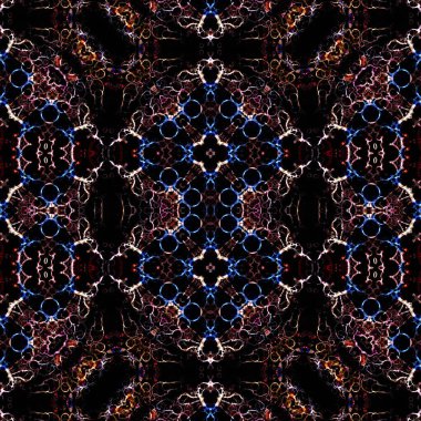 Kusursuz desen. Kusursuz bir geçmişi var. Yaratıcı soyut doku. Etnik desen