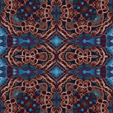 Kusursuz desen. Kusursuz bir geçmişi var. Yaratıcı soyut doku. Etnik desen