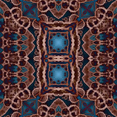 Seamless pattern. Seamless background. Creative abstract texture. Ethnic pattern