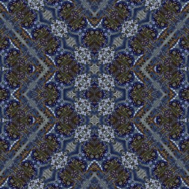 Seamless pattern. Seamless background. Creative abstract texture. Ethnic pattern