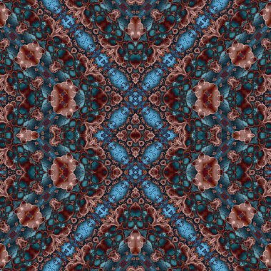 Kusursuz desen. Kusursuz bir geçmişi var. Yaratıcı soyut doku. Etnik desen