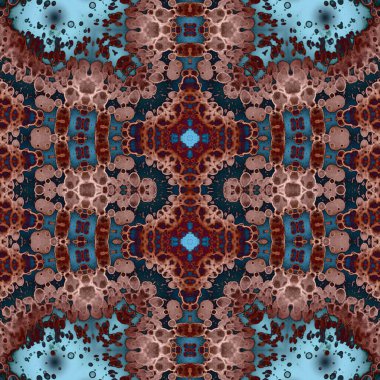 Kusursuz desen. Kusursuz bir geçmişi var. Yaratıcı soyut doku. Etnik desen