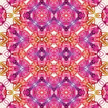 Kusursuz desen. Kusursuz bir geçmişi var. Yaratıcı soyut doku. Etnik desen