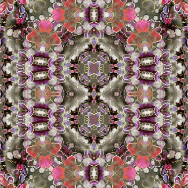 Kusursuz desen. Kusursuz bir geçmişi var. Yaratıcı soyut doku. Etnik desen