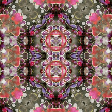 Kusursuz desen. Kusursuz bir geçmişi var. Yaratıcı soyut doku. Etnik desen