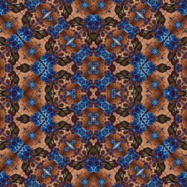 Kusursuz desen. Kusursuz bir geçmişi var. Yaratıcı soyut doku. Etnik desen