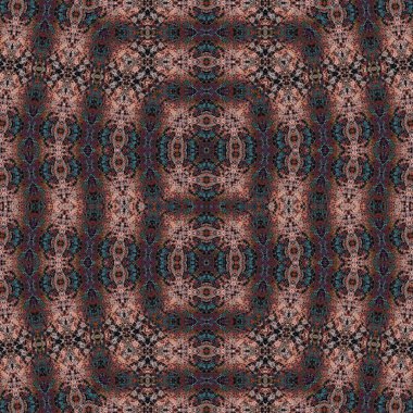 Kusursuz soyut desen. Kusursuz soyut bir arkaplan. Kaotik doku. Mandala