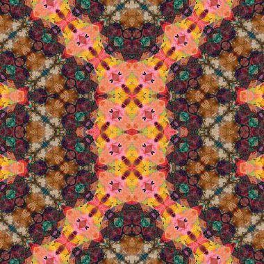 Kusursuz soyut desen. Kusursuz soyut bir arkaplan. Kaotik doku. Mandala