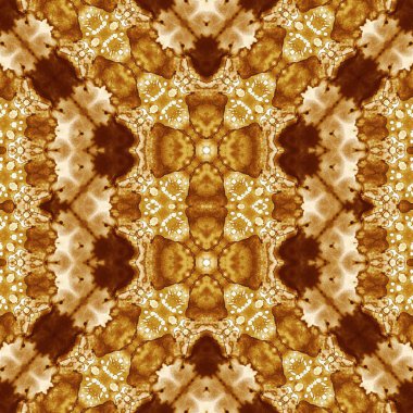 Kusursuz soyut desen. Kusursuz soyut bir arkaplan. Kaotik doku. Mandala